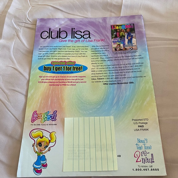Lisa Frank Magazine - Picture 3 of 12